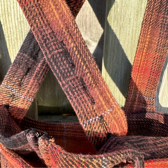 URBAN OUTFITTERS Overall Suspenders Tartan Mini Skirt - Picture 7 of 8